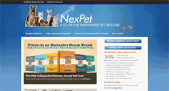 Desktop Screenshot of nexpet.com
